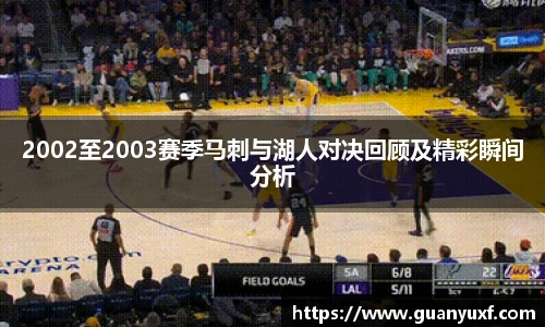 2002至2003赛季马刺与湖人对决回顾及精彩瞬间分析